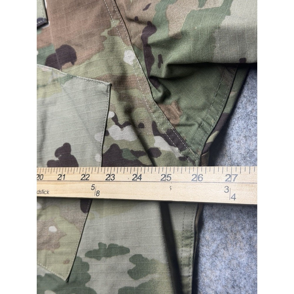 Army Combat Military BDU Mens Large-XL Camouflage Button Down - Picture 9 of 11